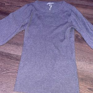 grey long sleeve